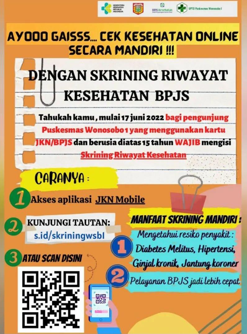 Skrining Riwayat Kesehatan BPJS