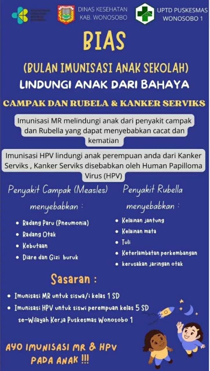Bulan Imunisasi Anak Sekolah (BIAS)
