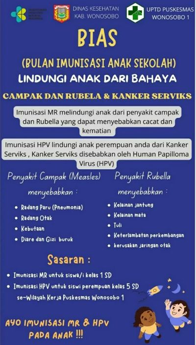 Bulan Imunisasi Anak Sekolah (BIAS)